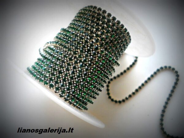 ss6 emerald grandinėlė, 25 cm
